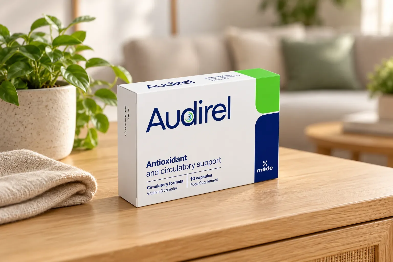 AUDIREL — opakowanie na co dzień
