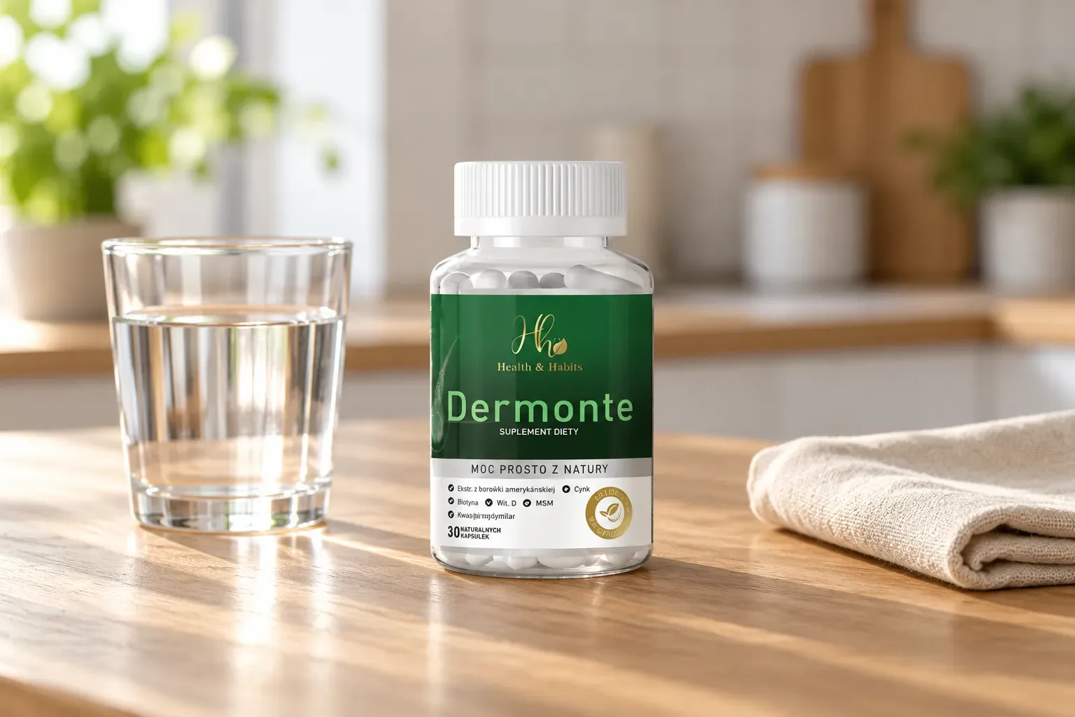 Dermonte — opakowanie na co dzień