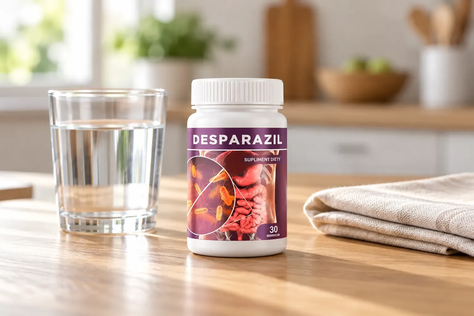 Desparazil — opakowanie na co dzień