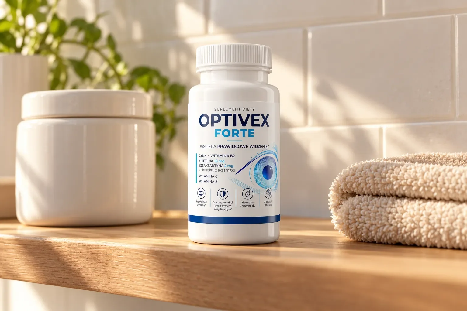 Optivex Forte — opakowanie na co dzień