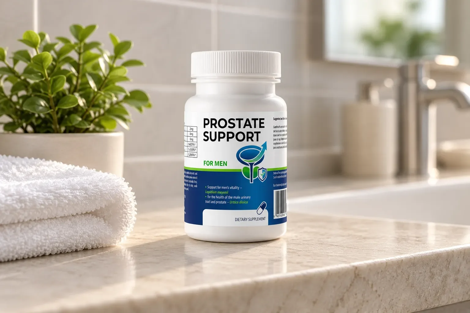 Prostate Support — opakowanie na co dzień