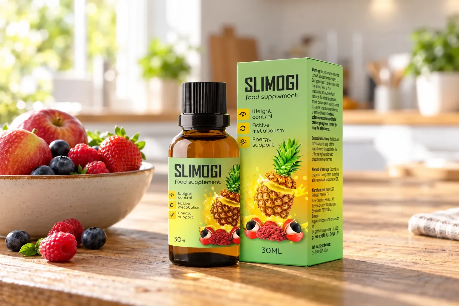 Slimogi — opakowanie na co dzień