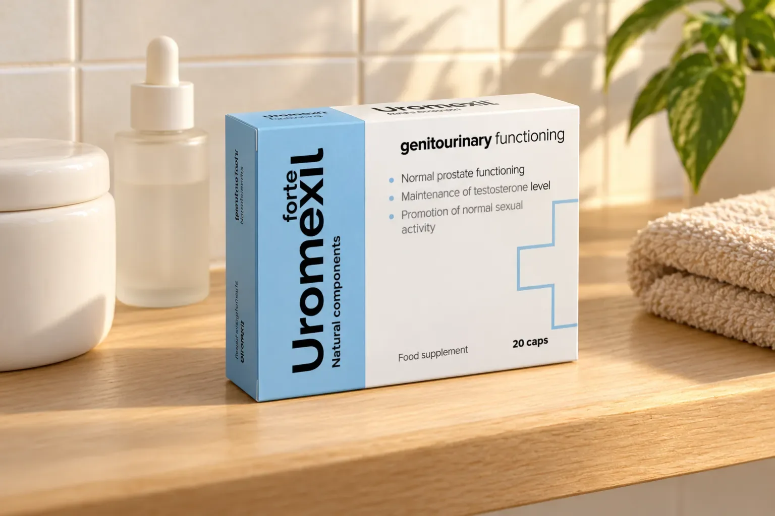 Uromexil Forte — opakowanie na co dzień