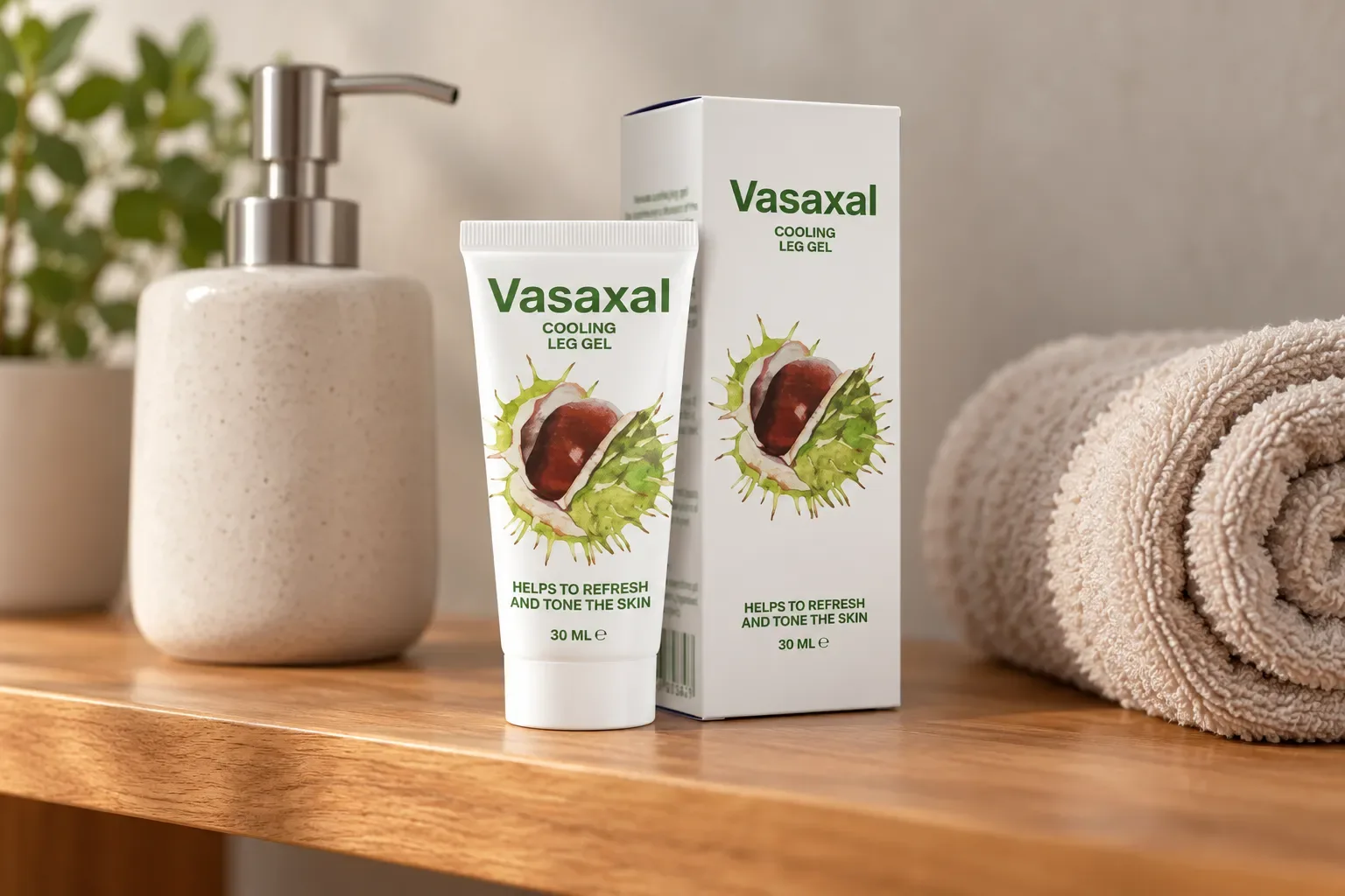Vasaxal — opakowanie na co dzień